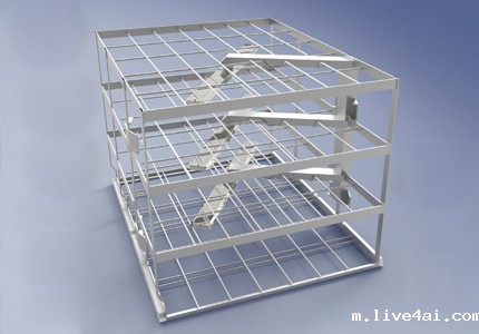 模块化组合篮架 R-204