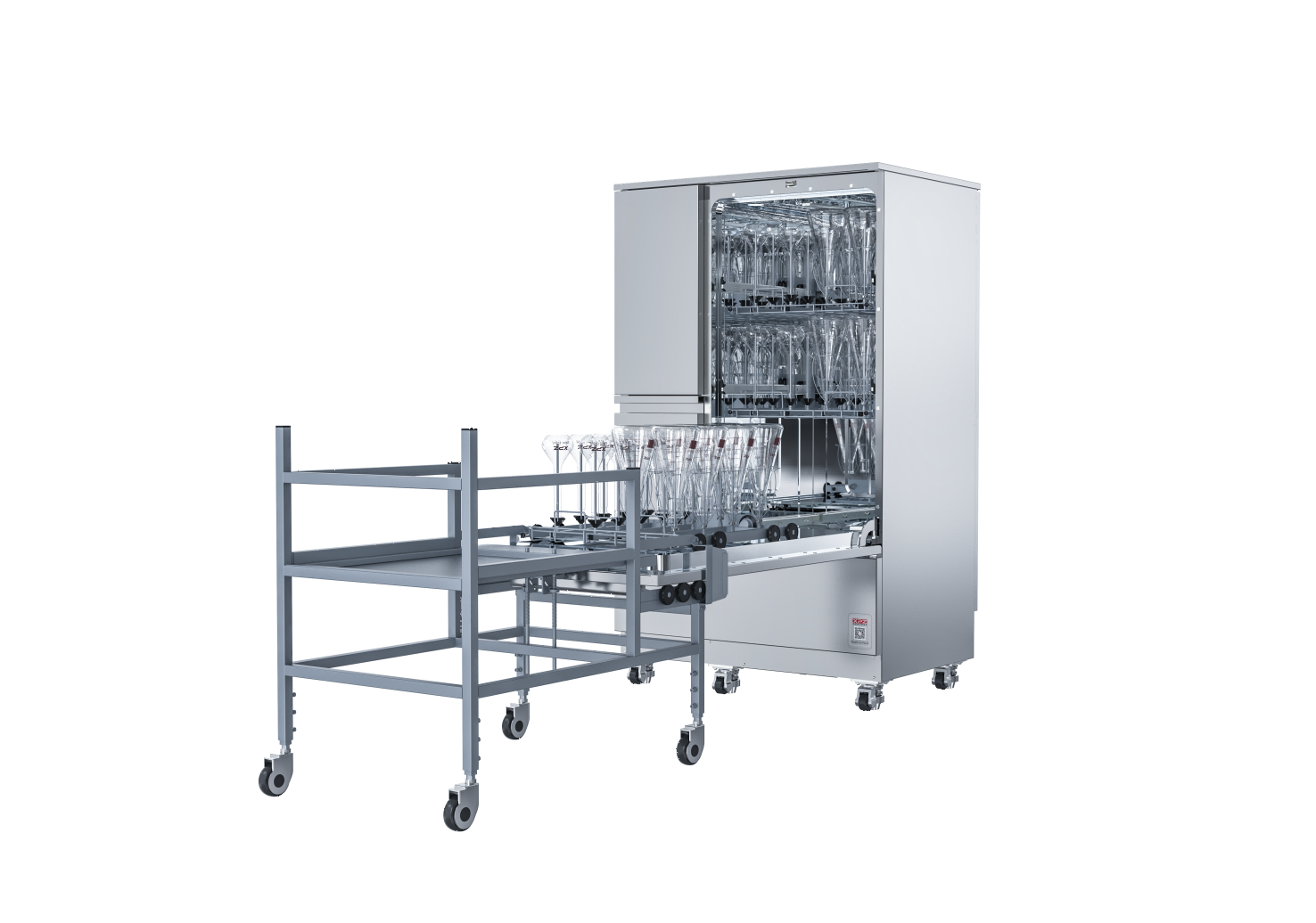 洗瓶机清洗需要多少水电消耗？我们拿手工清洗进行对比