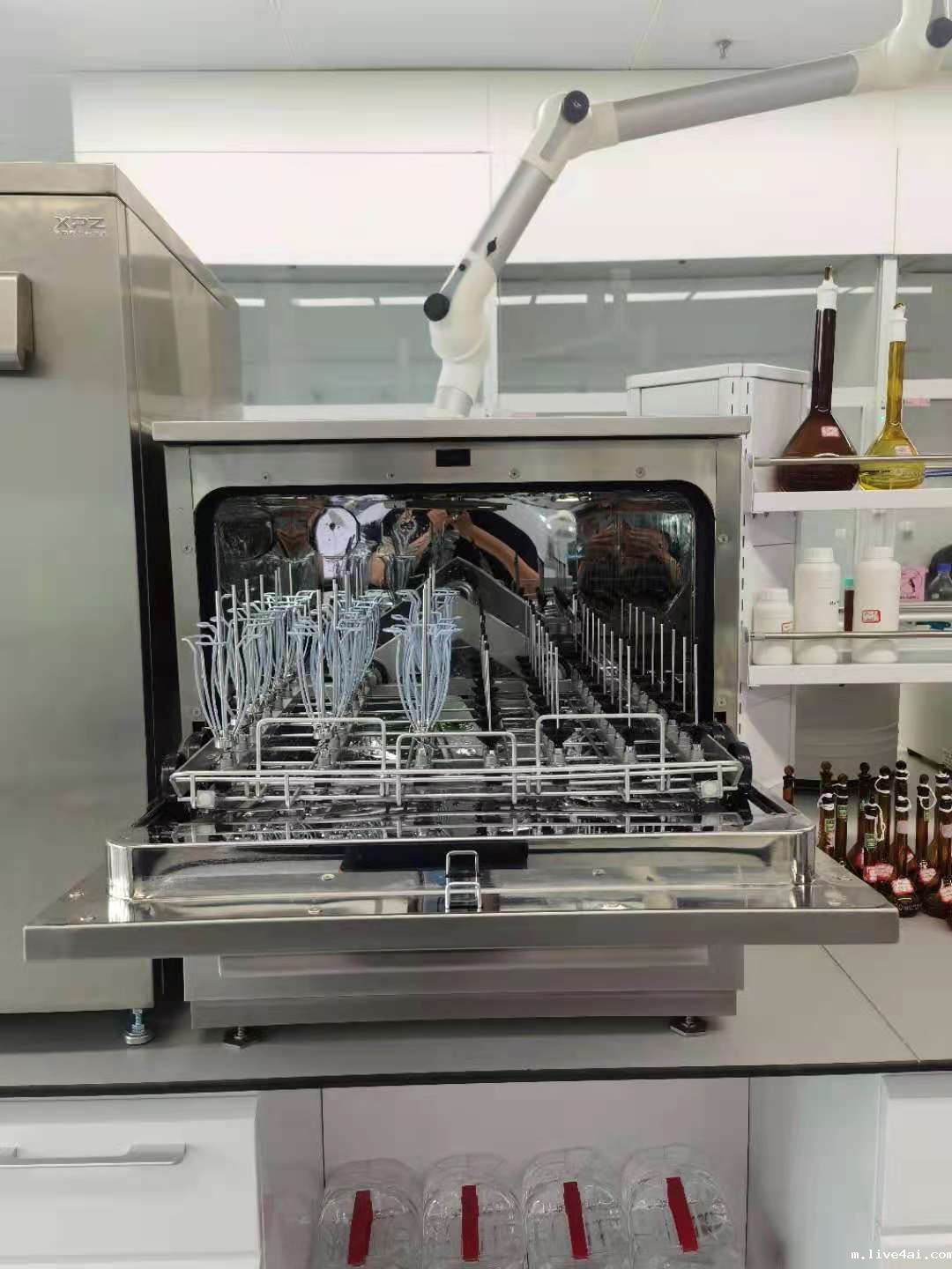 一名高校老师对洗瓶机的测评